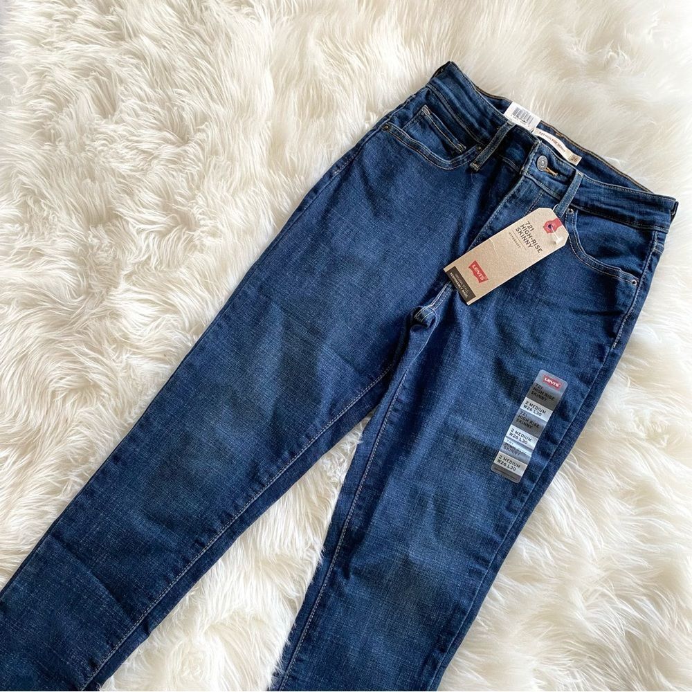 Levi’s 721 High Rise Skinny Denim Jeans - Picture 2 of 5